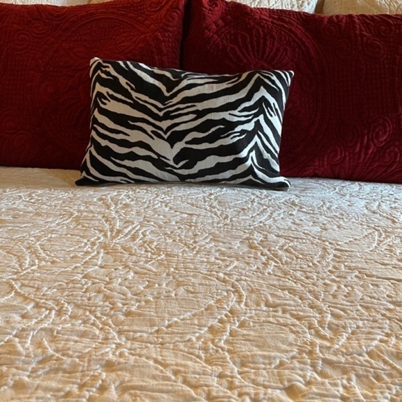 Zebra Print Custom Made Pillow Cover - Picture 8 of 8